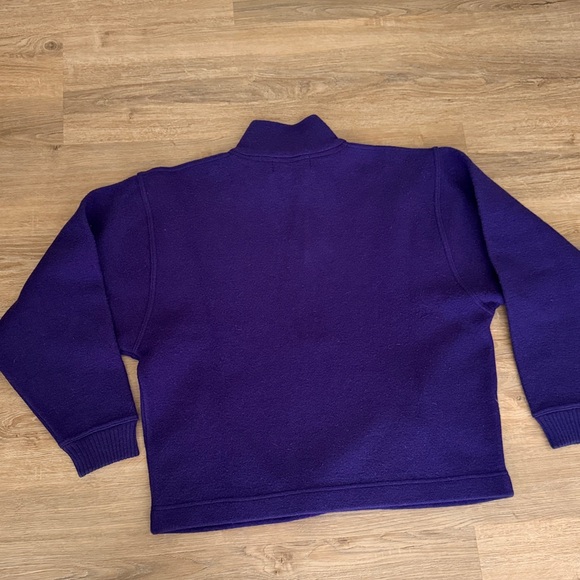 Vintage Patagonia boiled wool zip-neck pullover size M - Picture 6 of 6